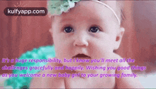 New Born Baby Girl Wishes.Gif GIF - New Born Baby Girl Wishes Born Baby Girl Kulfy GIFs