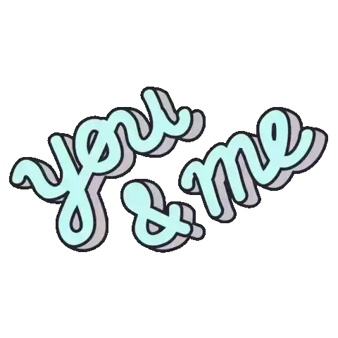You And Me Love Sticker - You And Me Love Relationship Stickers