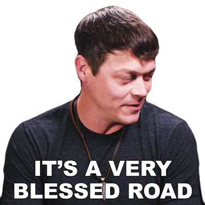 Its A Very Blessed Road Brad Arnold Sticker - Its A Very Blessed Road Brad Arnold 3doors Down Stickers