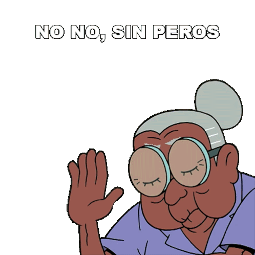 No No Sin Peros El Mundo De Craig Sticker - No No Sin Peros El Mundo De Craig No Hay Excusa Stickers