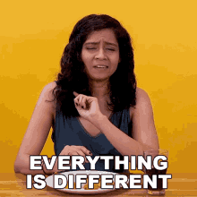 Everything Is Different Sasha GIF - Everything Is Different Sasha Buzzfeed India GIFs