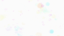 a girl with blonde hair and a pink scarf is flying through the air