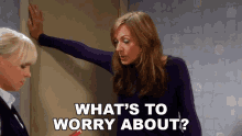 Whats To Worry About Bonnie Plunkett GIF - Whats To Worry About Bonnie Plunkett Allison Janney GIFs