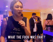 Jadine Nadine Lustre GIF - Jadine Nadine Lustre What The Fuck Was That GIFs