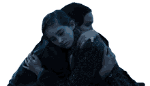 hug comfort embrace sisters katniss everdeen