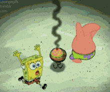 Spongebob Patrick Star GIF - Spongebob Patrick Star Fire GIFs