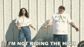 I'M Not Riding The High I'M Chasing The Feeling Just Friends GIF - I'M Not Riding The High I'M Chasing The Feeling Just Friends Better To Be Around Song GIFs