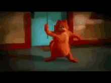 Garfield Weird GIF - Garfield Weird Stand GIFs