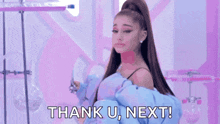 Thank U Next Ariana GIF - Thank U Next Ariana Italy Needs Ariana GIFs