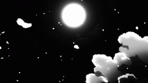 Monochrome black and white and violet evergarden gif anime 2001670 on  animeshercom