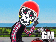 Gm Skullish GIF - Gm Skullish Skull GIFs