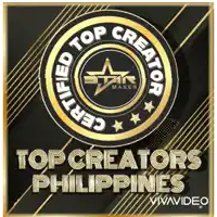 a logo that says top creators philippines in gold letters