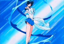 Sailor Mercury Powers GIF - Sailor Mercury Powers Anime GIFs