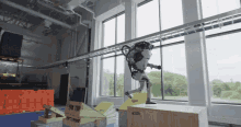 Boston Dynamics Robot GIF - Boston Dynamics Robot Crash GIFs