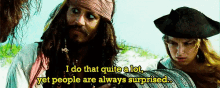 Pirates Of The Caribbean Jack Sparrow GIF - Pirates Of The Caribbean Jack Sparrow Alot GIFs