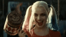 Margot Robbie Harley Quinn GIF - Margot Robbie Harley Quinn Suicide Squad GIFs