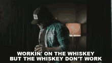Workin On The Whiskey But The Whiskey Dont Work Jon Langston GIF