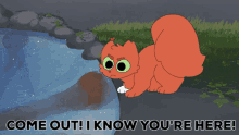 come out squirrelflight squirrelflight goes swimming water pool