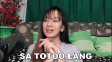 Sa Totoo Lang Maria Faye Vargas GIF - Sa Totoo Lang Maria Faye Vargas Sasabihin Ko Na GIFs