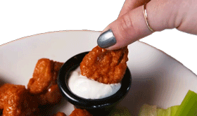 Dipping Tendies Sticker - Dipping Tendies Chicken Fingers Stickers