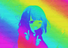 Rainbow Point GIF - Rainbow Point Anime GIFs