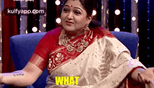 What.Gif GIF - What Khushboo Talk Show GIFs