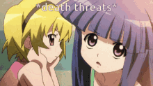 Death Threats Satoko GIF - Death Threats Satoko Hojo GIFs