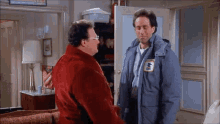 Seinfeld Newman GIF - Seinfeld Newman Coat GIFs