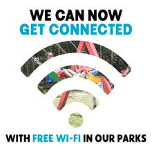 We Can Now Get Connected With Free Wi-fi In Our Parks Bahamas Forward GIF