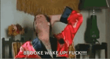 Brooke Wake GIF - Brooke Wake Up GIFs