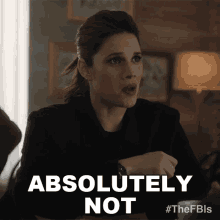 Absolutely Not Maggie Bell GIF - Absolutely Not Maggie Bell Missy Peregrym GIFs