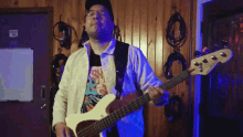 Playing The Guitar Manny Avila GIF - Playing The Guitar Manny Avila Action Adventure GIFs