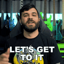 Let'S Get To It Andrew Baena GIF - Let'S Get To It Andrew Baena Let'S Get Started GIFs