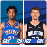 Oklahoma City Thunder (118) Vs. Orlando Magic (102) Post Game GIF - Nba Basketball Nba 2021 GIFs