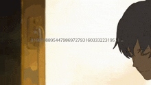 a cartoon drawing of a person with the number 8479 on the bottom