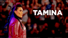 Tamina Snuka Wwe GIF - Tamina Snuka Wwe Royal Rumble GIFs