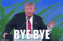 Bye Donald Trump GIF - Bye Donald Trump Bye Bye GIFs