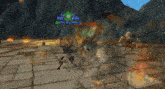 a screenshot of a video game shows a monster named manticore