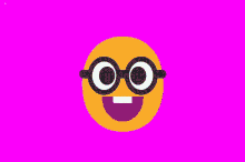 Nerd Nerd Emoji GIF - Nerd Nerd Emoji Nerd Alert GIFs