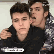 Jackson Krecioch Lick GIF - Jackson Krecioch Lick Dylan Geick GIFs