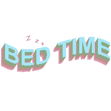 bed time