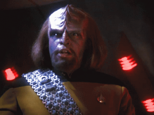 star trek klingon gif