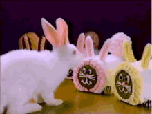 Baskin Robbins Easter Bunny Cakes GIF - Baskin Robbins Easter Bunny Cakes Commercial GIFs
