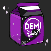 Aesthetic Demi Juice GIF