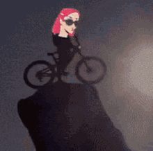 Fls Fame Lady GIF - Fls Fame Lady Bike Riding GIFs