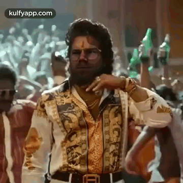 Warner Channels Inner Pushpa In Him.Gif GIF - Warner channels inner pushpa  in him Pushpa David warner - Discover & Share GIFs
