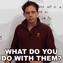 What Do You Do With Them Benjamin GIF - What Do You Do With Them Benjamin Engvid GIFs