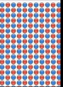 blue red purple magic illusion