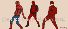 Cool Heros The Cool Marvel Characters GIF - Cool Heros The Cool Marvel Characters Dance GIFs