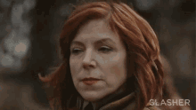 Squint Florence GIF - Squint Florence Slasher GIFs